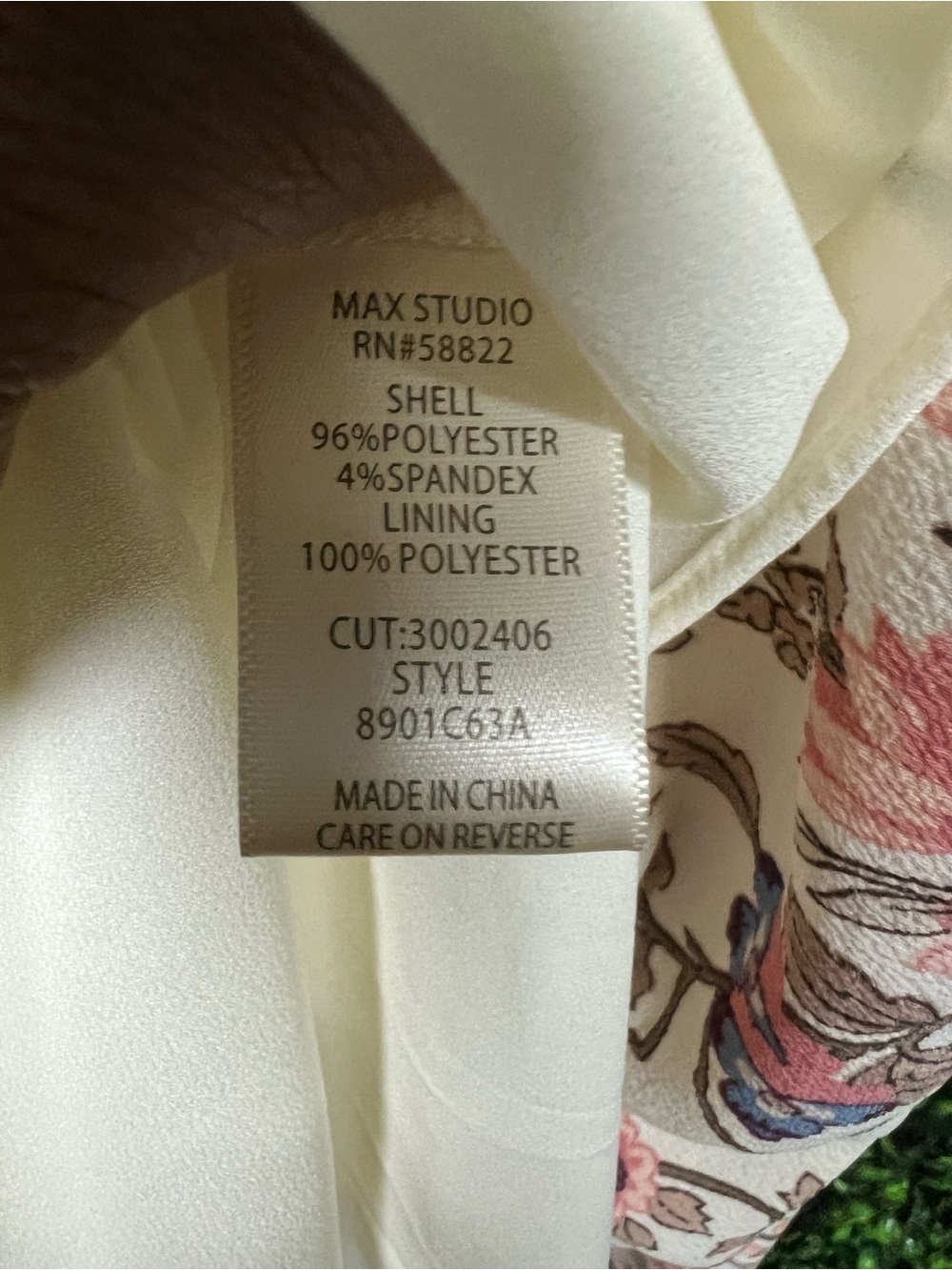 MAX STUDIO | Floral Spaghetti-Strap Maxi Dress - Picture 8 of 8